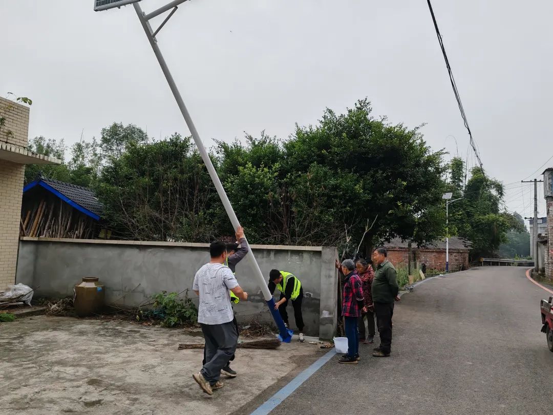 我為群眾辦實事丨市中區袁壩村:80盞路燈亮了,村民心里暖了!---豐朗光電 我為群眾辦實事丨市中區袁壩村:80盞路燈亮了,村民心里暖了!---豐朗光電